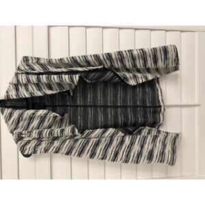 Anthropologie Dolan Mimeo Marled Knit Striped Waterfall Cardigan Sweater size S